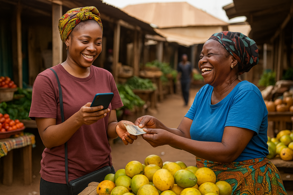 TeraCash dans un marché ouest africain
